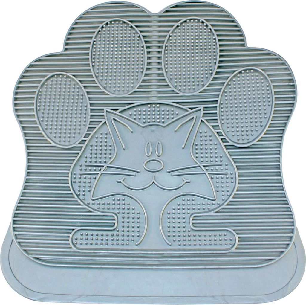 Duvo+ Katzenstreu Matte Gummi grau Produktbild 