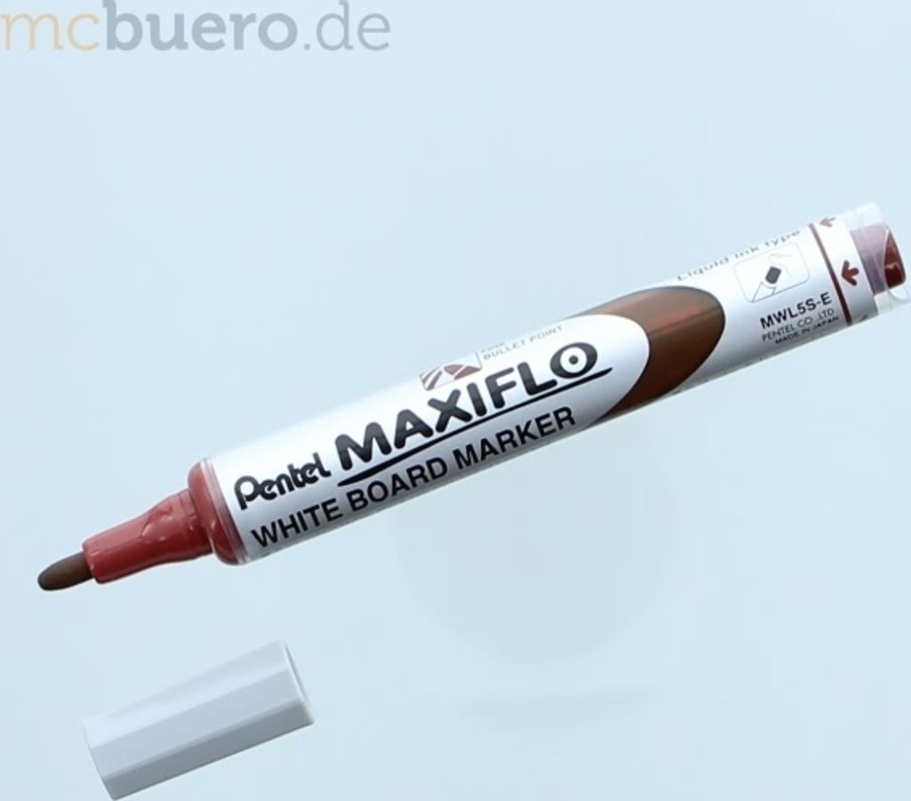 Pentel Whiteboardmarker Maxiflo 2,0mm br