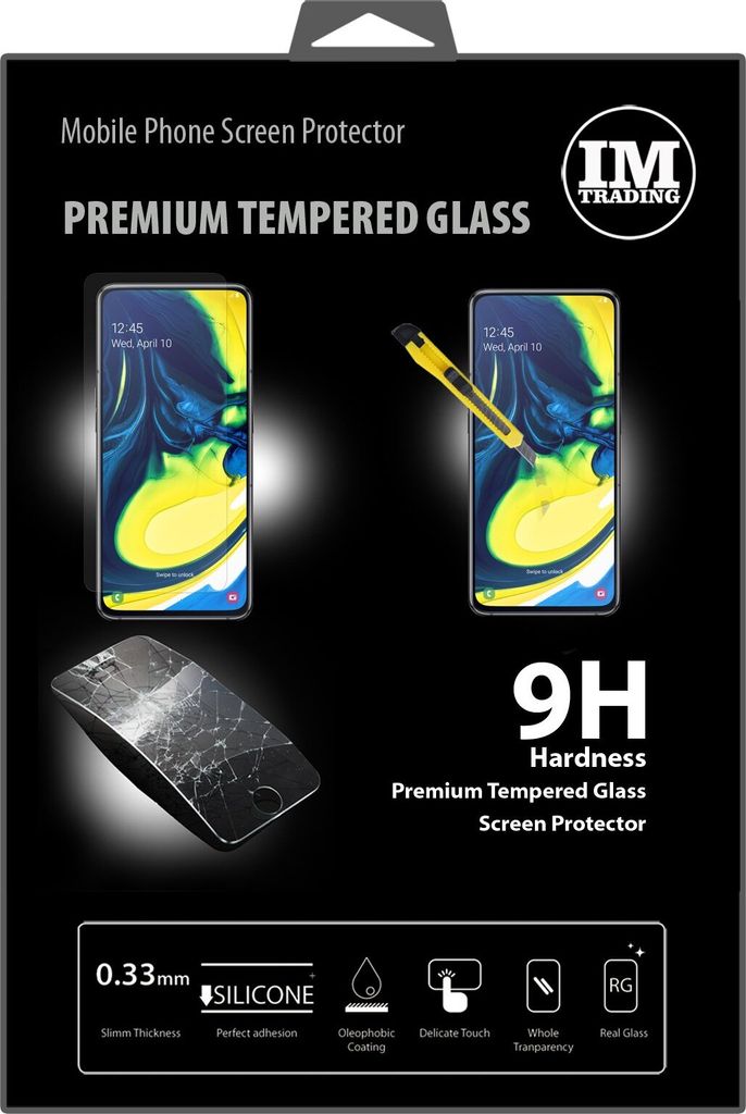 cofi1453® Schutzglas 9H kompatibel mit SAMSUNG GALAXY A80 ( Produktbild 
