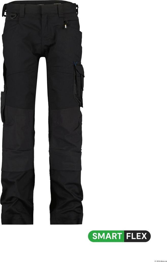 DASSY Arbeitshose DYNAX Women Gr. 42 schwarz Produktbild 