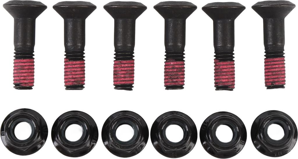 6 -Sets Kettenradschraube und Nuss Kit M8 x 32 mm Eisenmotorradschrauben Muttern für yz yzf