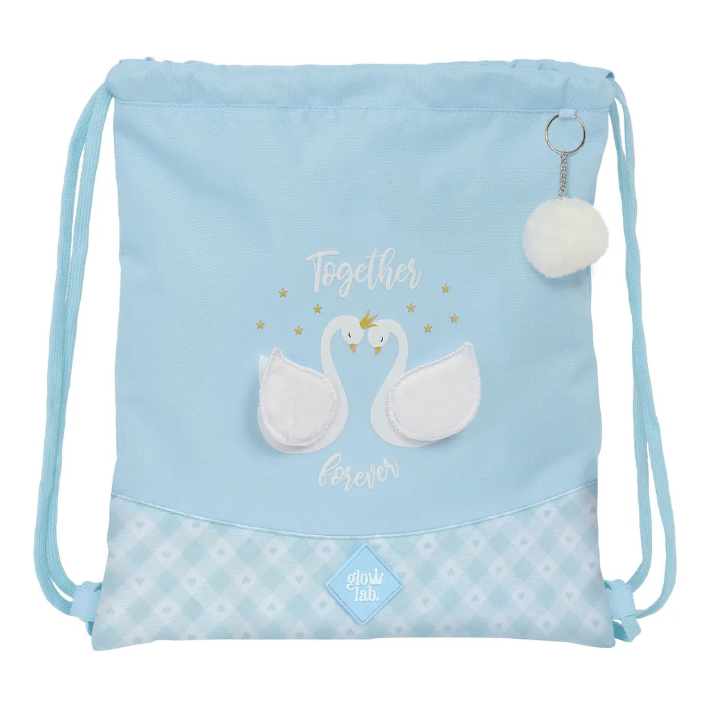 Zaino a Sacca Glow Lab Cisnes 35x40 cm - Ideale per la Scuola