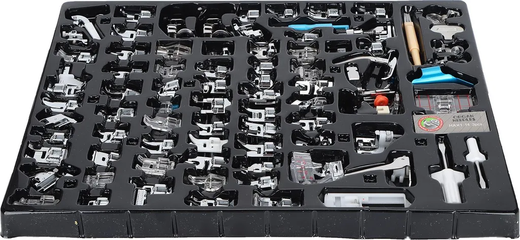 82pcs Pied de biche machine à coudre domestique multifonctionnel - 2