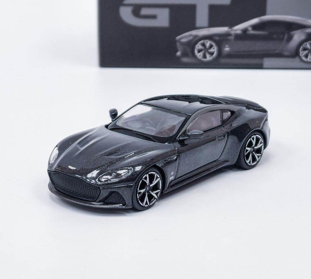 Aston Martin DBS 007 édition noire - Mini GT 1:64 Image du produit 