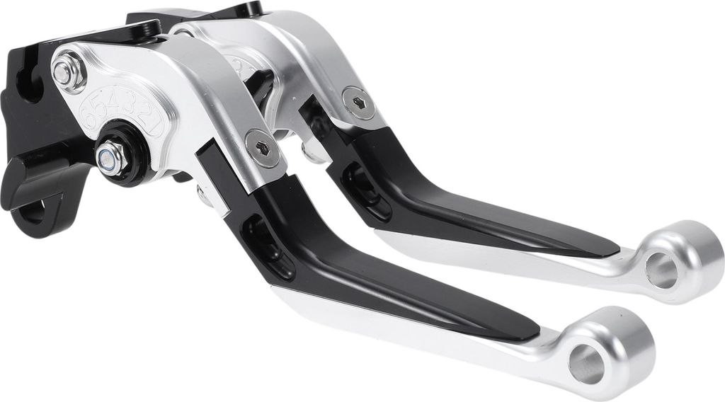 Kurz Lang Bremse Kupplung Hebel für Yamaha WR125X 09-15 Verstellbarer Motorrad Lenker Bremshebel Aluminium Legierung Silber Ton Kopf Schwarz Griff