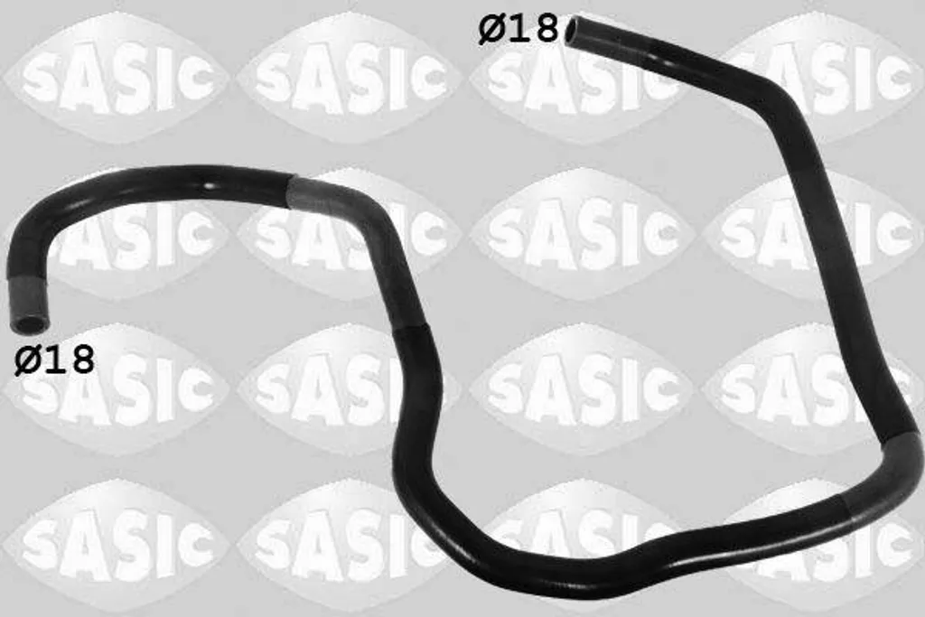 Réparation Radiateur Peugeot 206 : Durite Sasic 3400138 OE 1317P3