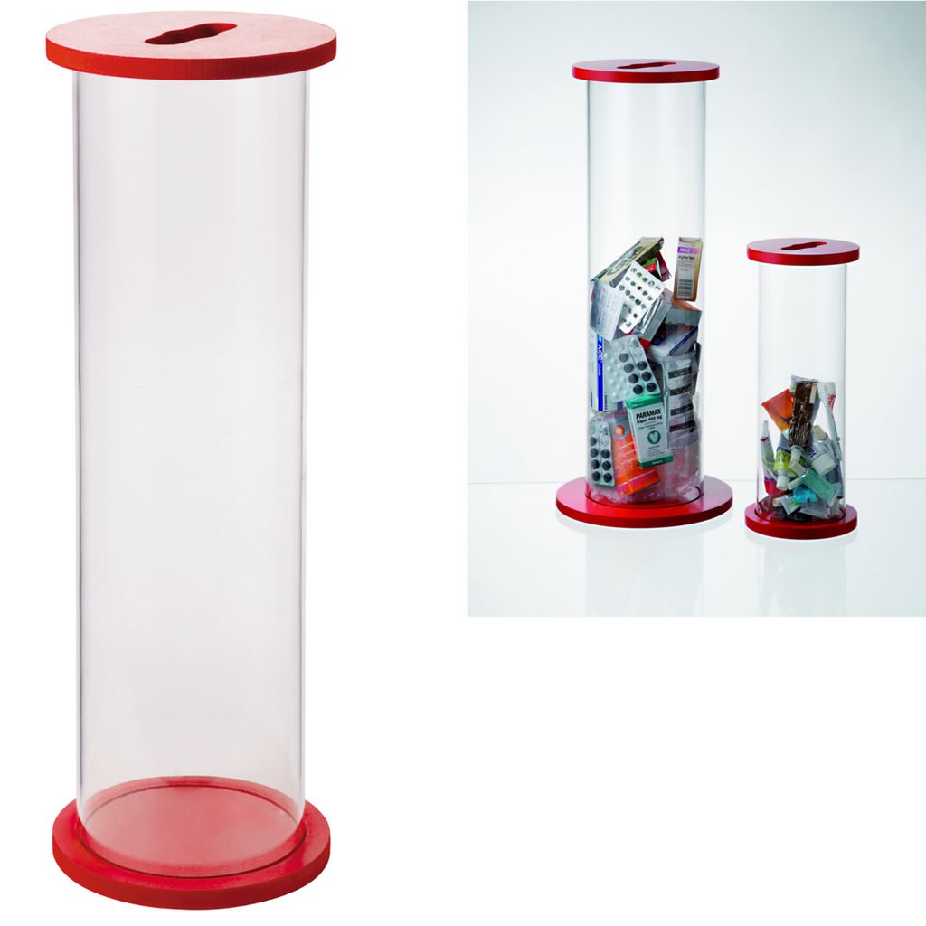 Behälter für Altbatterien, Altmedikamente, Verschlüsse 17,5L