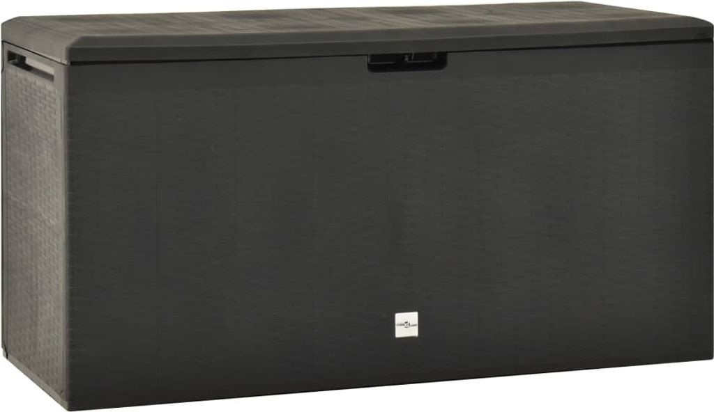 "2026 Promotion" Gartenbox Anthrazit 114x47x60 cm - Gartenboxen CC26770