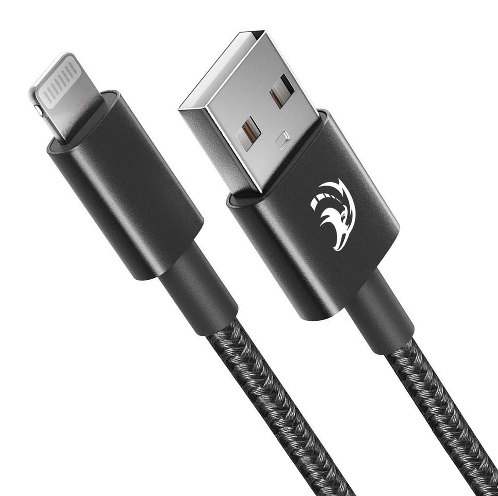 Travelhawk USB-A naar Lightning Kabel – Opladen & Data