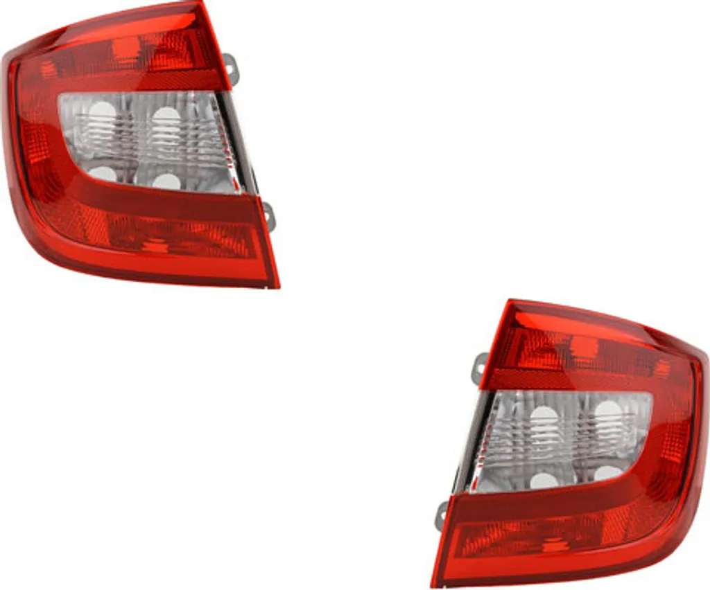 Set Fari Johns Compatibile Skoda Rapid 07/12-04/17 | Ricambio Top