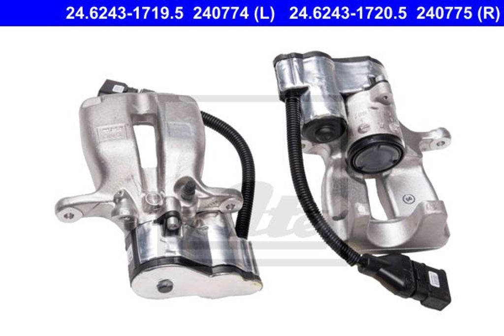 ATE 24.6243-1719.5 Bremssattel Hinten Links Ø43mm für AUDI Produktbild 