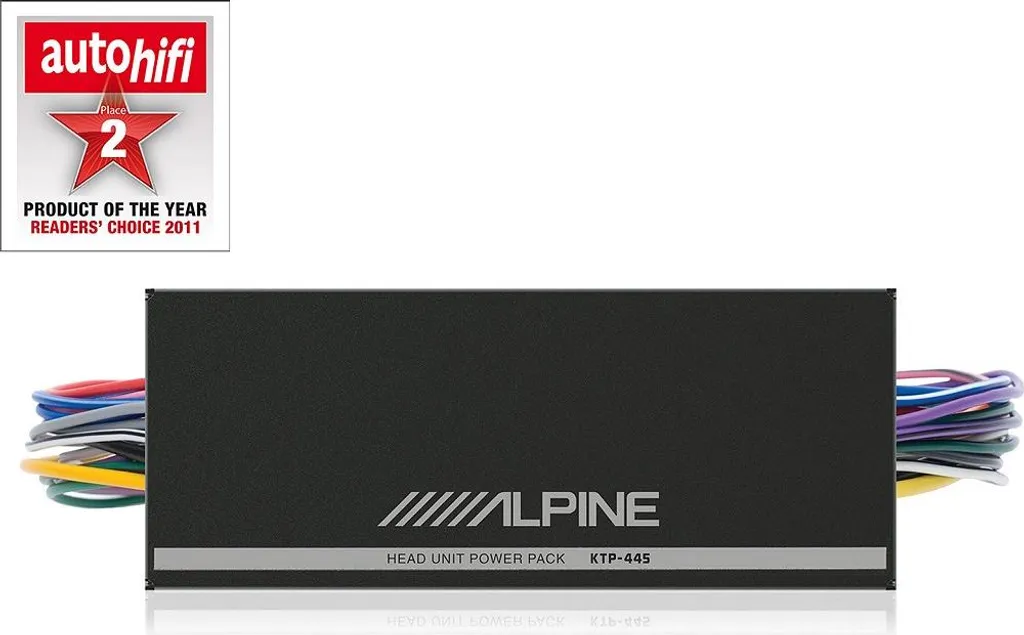 Finis les sons saturés : Amplificateur Alpine KTP-445A pour audio clair