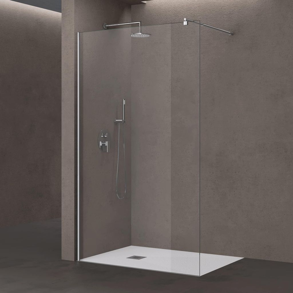 doporro Paroi de Douche à L'italienne Transparent 120cm Image du produit 