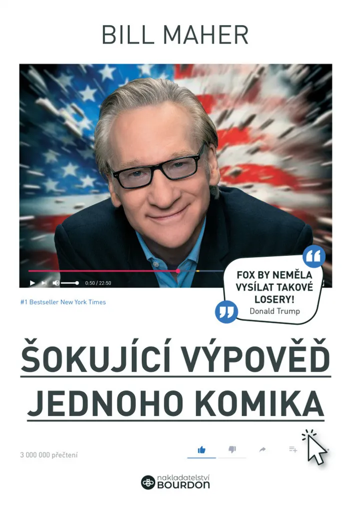 Šokující výpověď jednoho komika Bill Maher Témoignage Édition Limitée