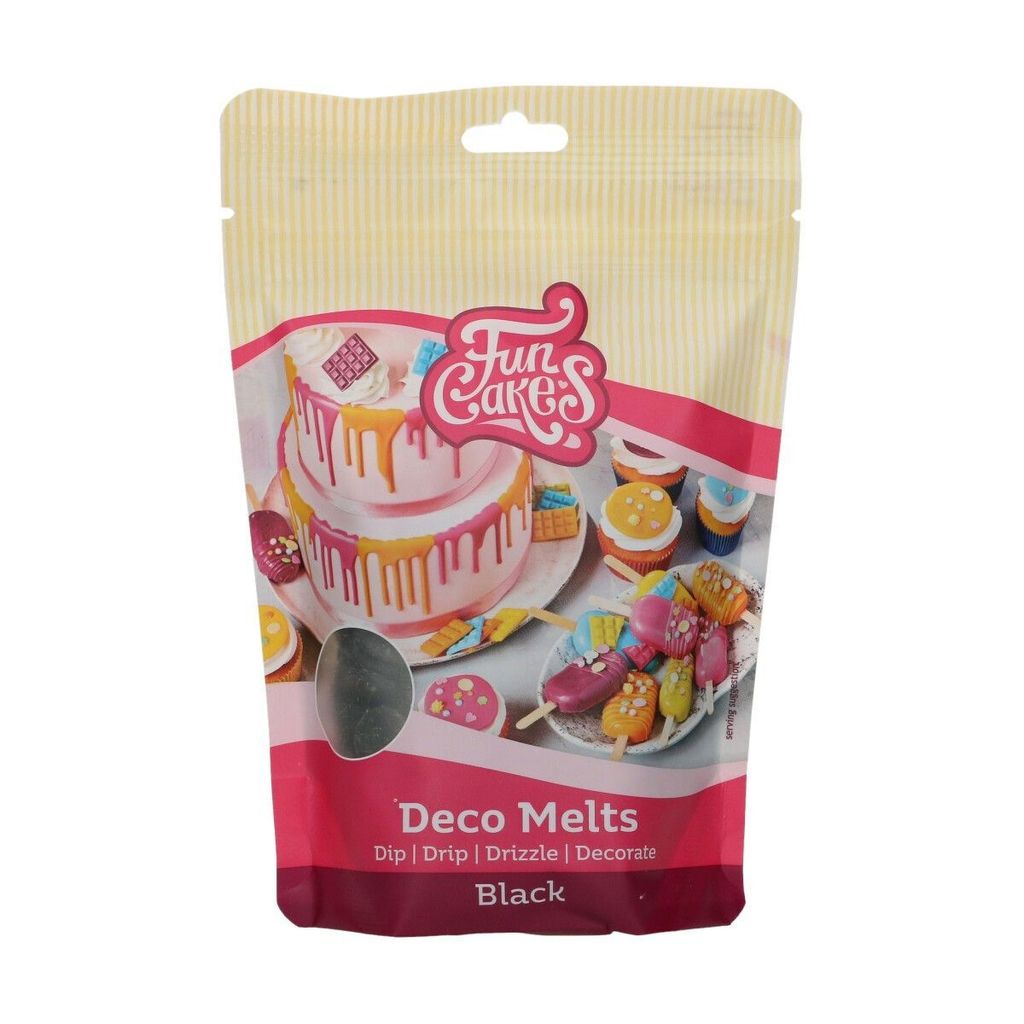 FunCakes Deco Melts Black/Schwarz 250g Produktbild 4