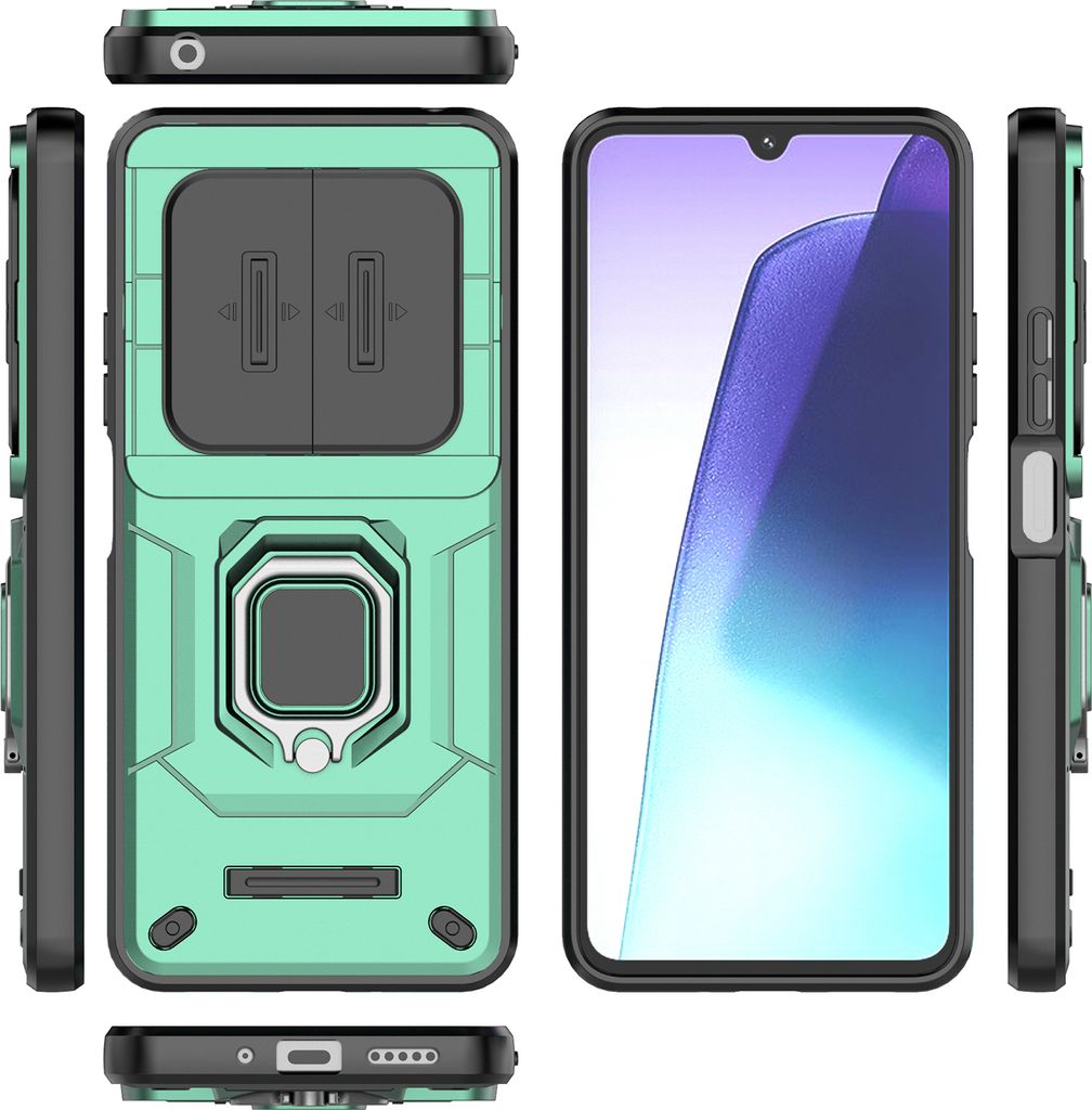 THIYUFUNS Cover per Xiaomi Redmi 14C 4G con 1 Pezzi Vetro Temperato, Trasparente Antiurto Custodia, Sottile Morbida in Silicone TPU Protettiva Case per Xiaomi Redmi 14C (6.88) - Trasparente