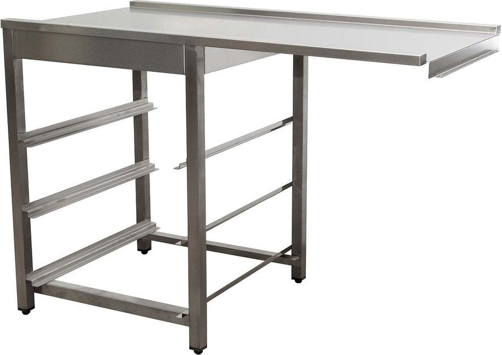 SARO Ablauftisch für Spülmaschine rechts 1200mm