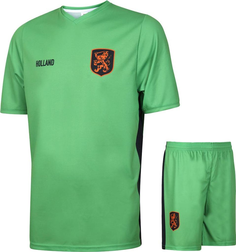 Niederländisches Elftal Torwarttrikot Grün - Kinder und Erwachsene - 128