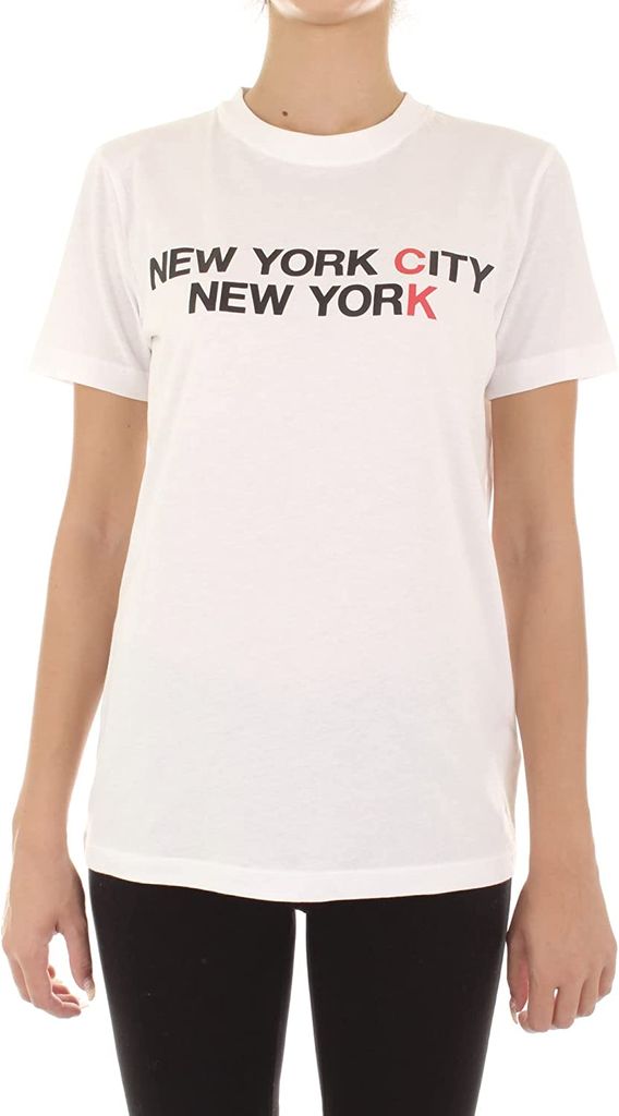 Calvin Klein K20K201487 T-Shirt Kurzarm Frau weiß XS