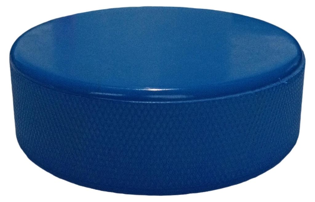 Eishockey Puck Blau STEEL leicht 125g Produktbild 