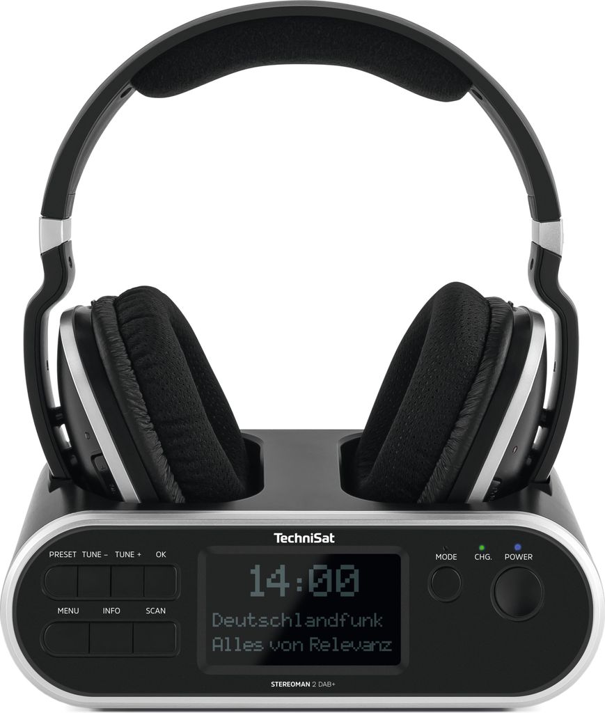 TechniSat StereoMan 2 DAB+ - Auriculares - tipo circumaural Imagen del producto 