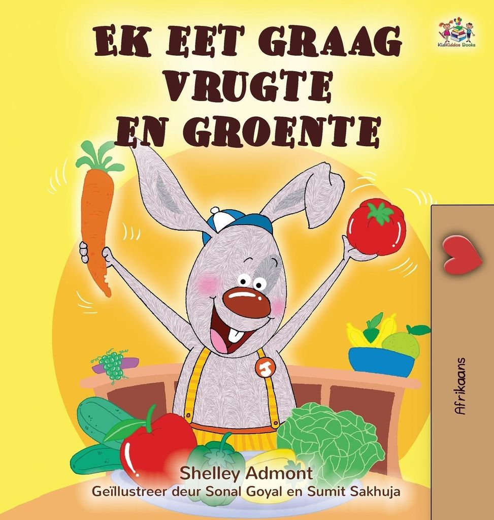 I Love To Eat Fruits And Vegetables (afr – Lingua: Inglese