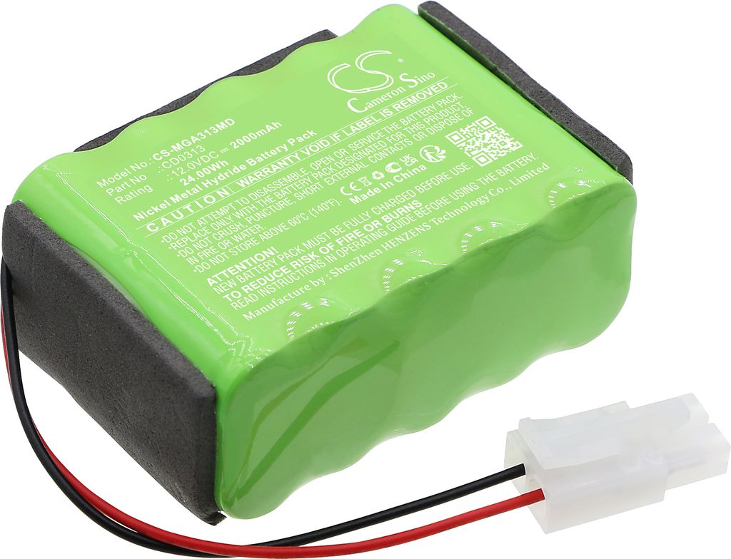 TECHTEK Batterie compatible avec [Mangar] Airflo 12 Image du produit 