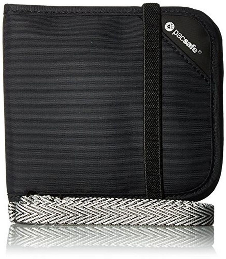 pacsafe Geldbörse RFIDsafe V100 Bifold Wallet Black schwarz Produktbild 