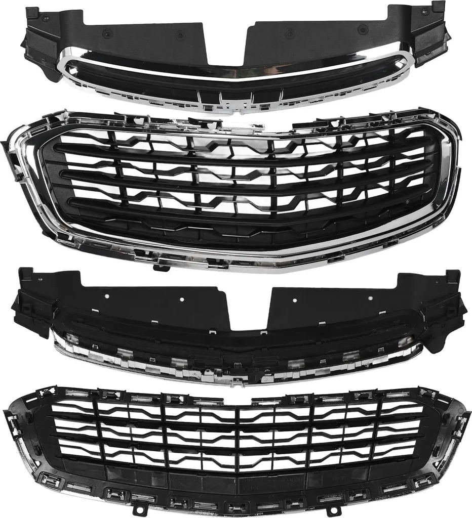Calandre avant chromée supérieure+inférieure Chevy Cruze J300 2015-2016