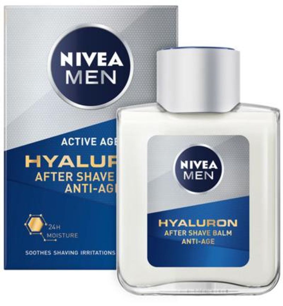 Nivea Men active age hyaluron aftershave (100 ml) Productafbeelding 