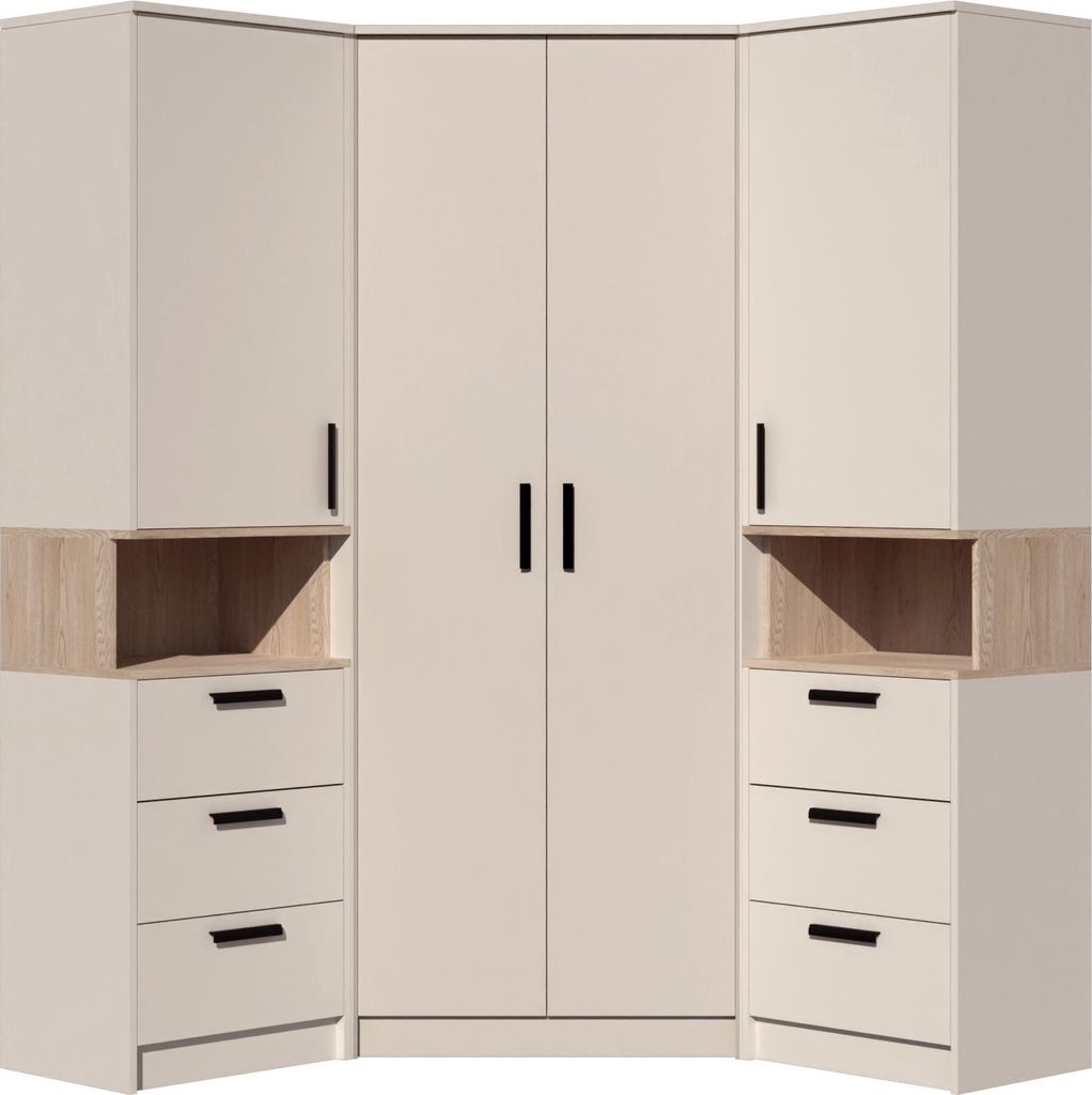 Marmex Mehrzweckschrank-Set Grant Set 17 Cashmere(3-St., 2 Produktbild 
