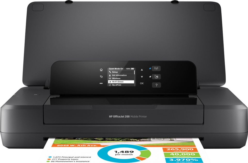 Mobilná tlačiareň HP OfficeJet 200 Obrázok produktu 