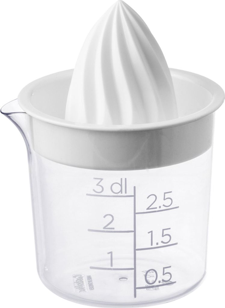 GastroMax Zitruspresse transparent/weiß