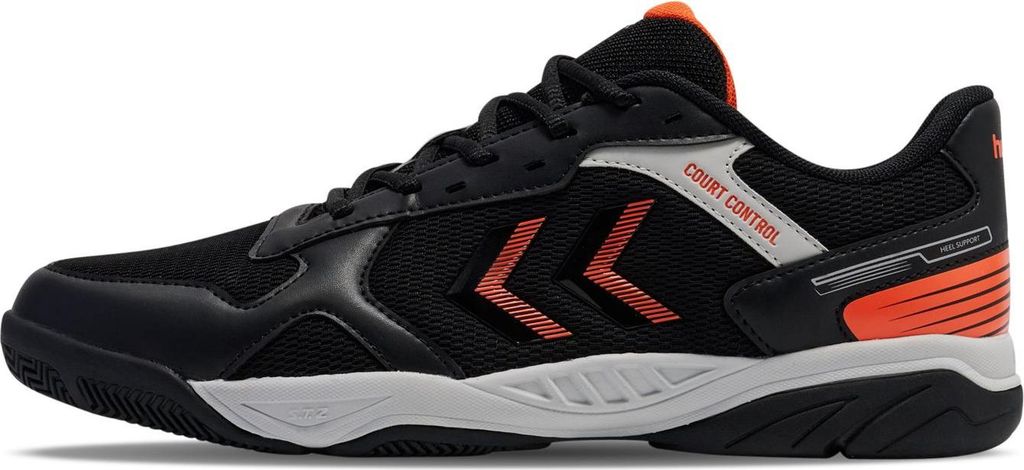 Hummel Court Control Ii - schwarz/rot, Größe:40.5