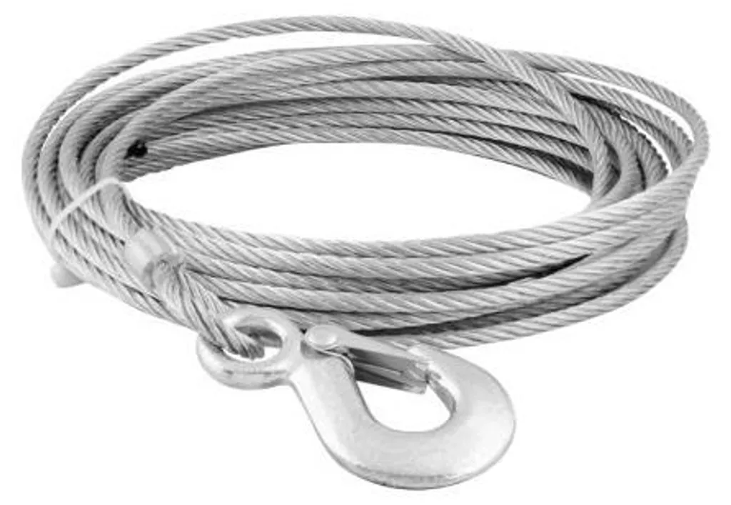 Fil d'acier 6 mm rigide de 10 m - Idéal pour clôture et fixation