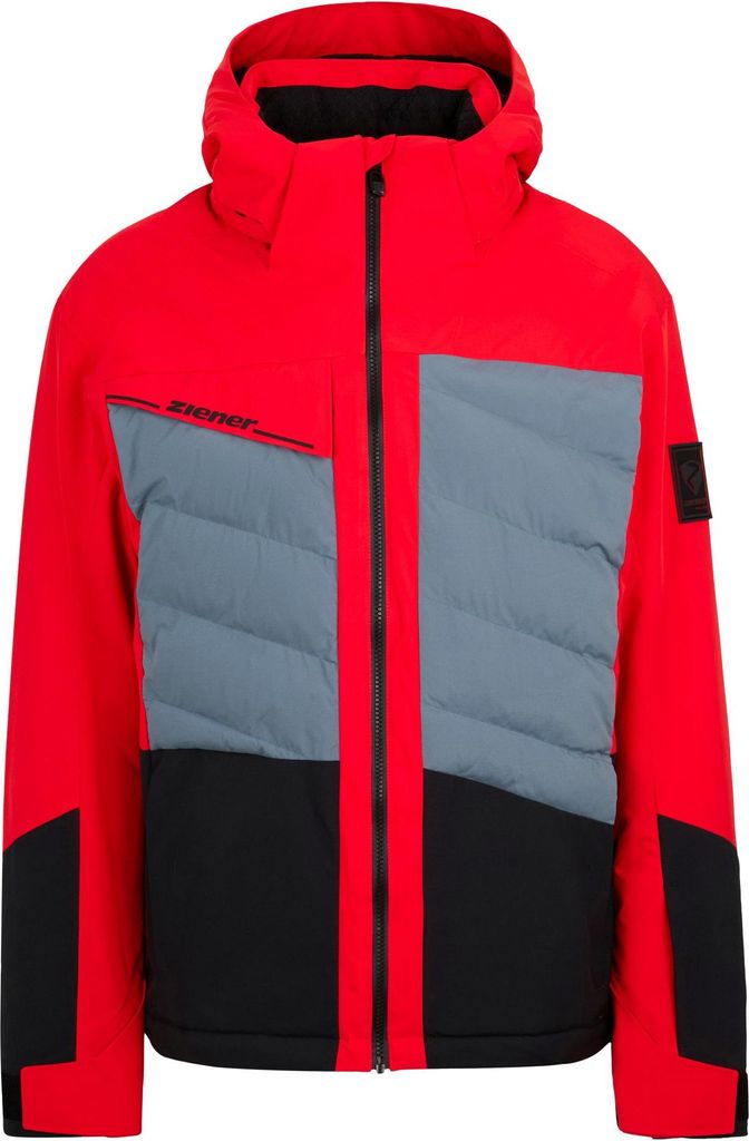 Ziener Skiwear Herren Ski Jacke TIDAL-Z rot - 54