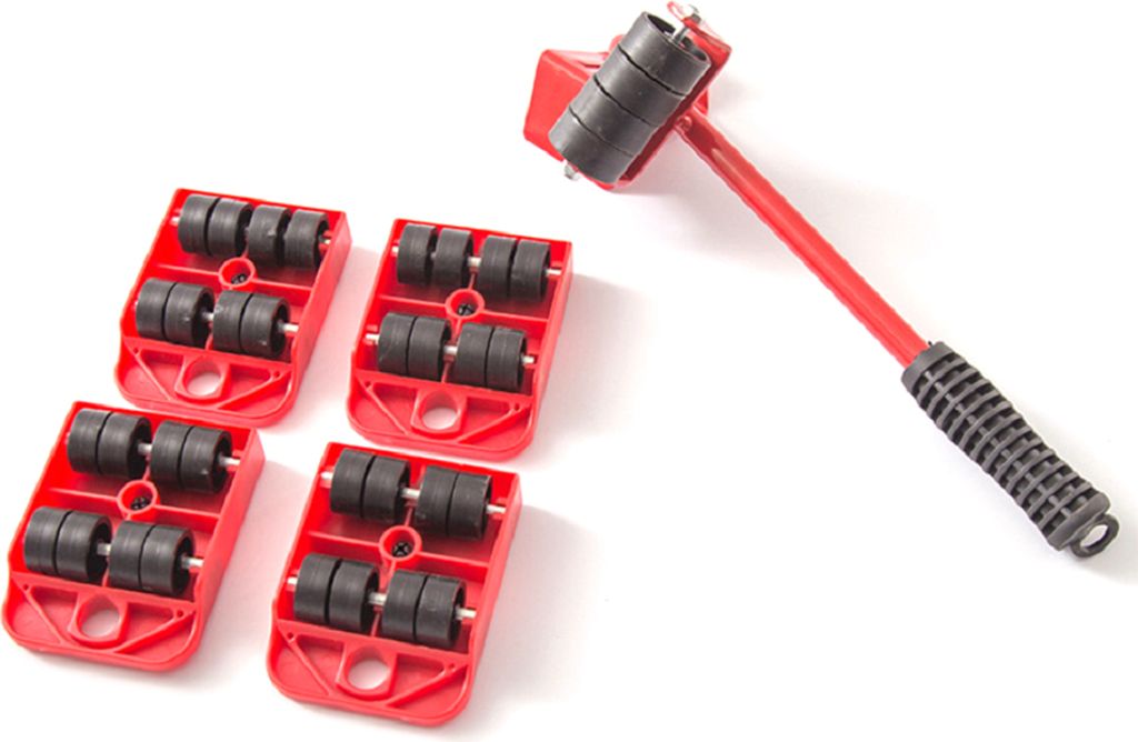 5PCS Těžký typ nábytku Stěhovací systém Zvedací nástroj 4 Obrázek produktu 
