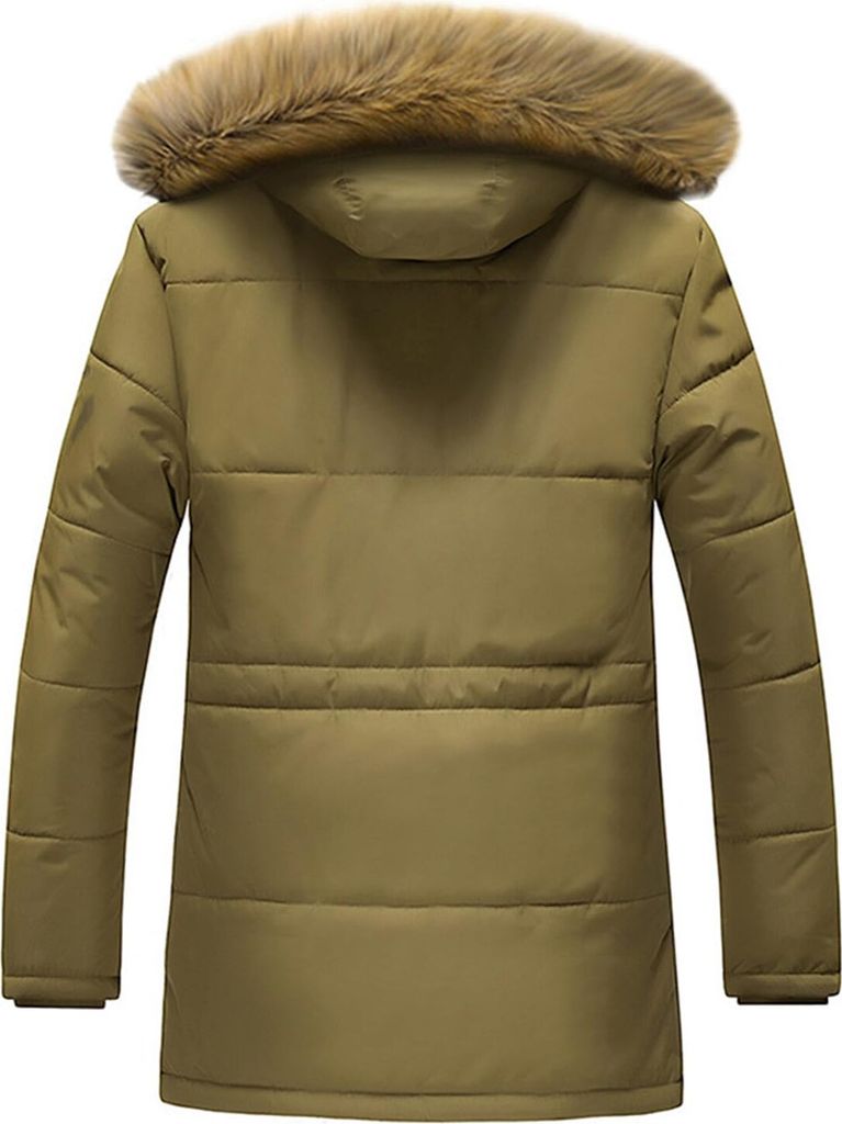 Pioneer Camp Herren Winterjacke Mit Kapuze - Warm & Winddicht Für Outdoor
