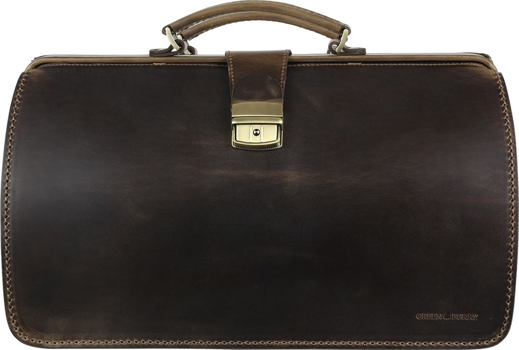 Greenburry Vintage Doktorkoffer Leder 42 cm