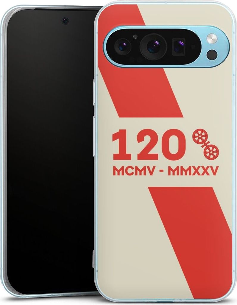 DeinDesign Handyhülle für Google Pixel 9 Pro XL Silikon Hülle Case Smartphone Schutzhülle 1. FSV Mainz 05 E.V. 120 Jahre Bundesliga