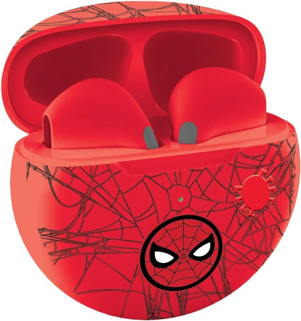 Spider-Man Drahtlose Kinder Bluetooth Kopfhörer mit Produktbild 