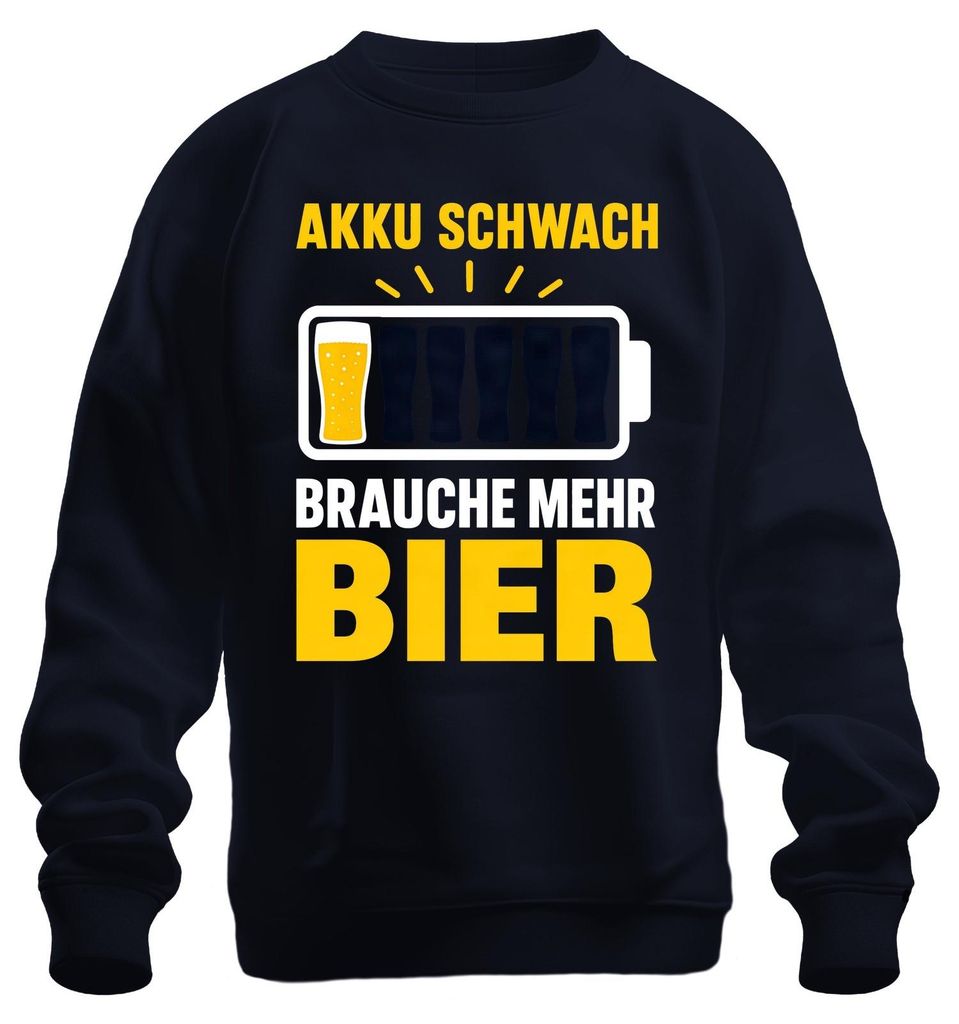 Akku Schwach Brauche Mehr Bier Lustig Saufen Party Alkohol Produktbild 