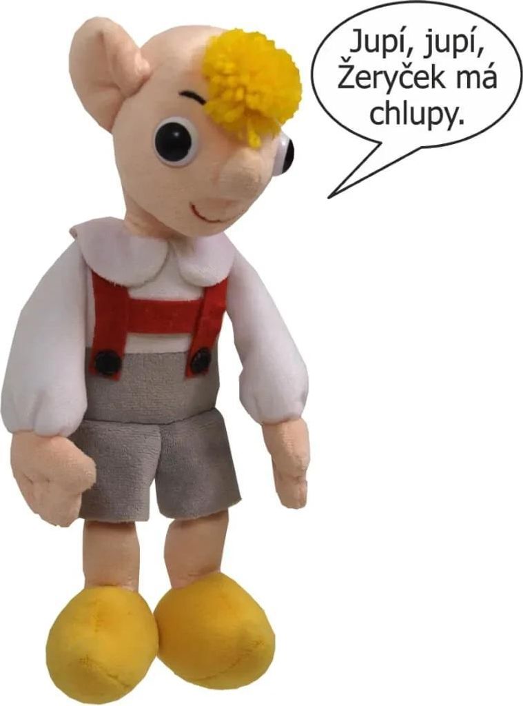 Hurvínek Plüschtier 25 cm – Interaktives Spielzeug mit Produktbild 