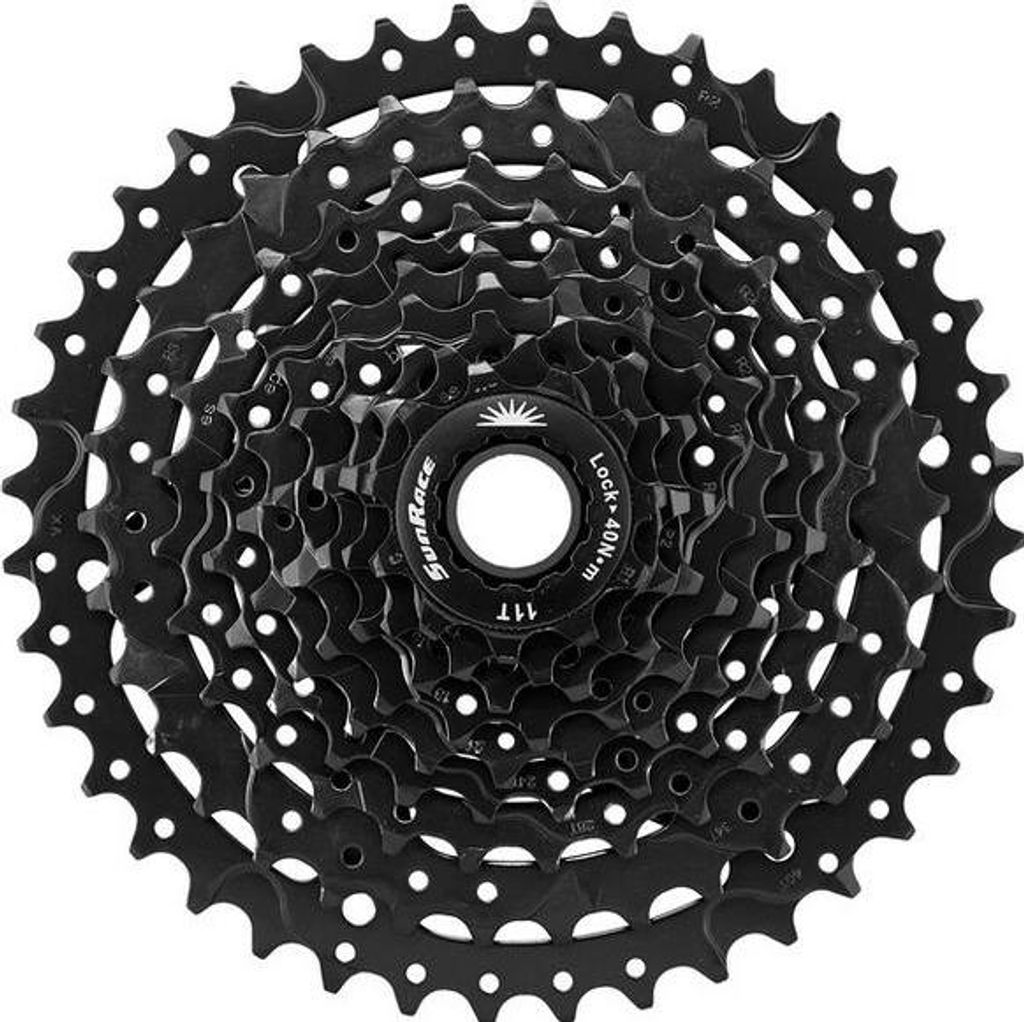 Kaseta Sunrace 9rz. 11-40 CSM980AX Czarna Zdjęcie produktu 
