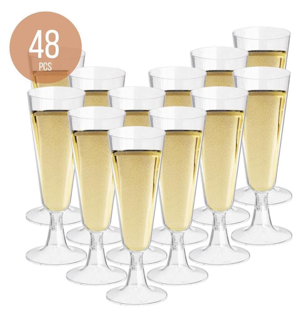 "OTIX Kunststoff Champagnergläser wiederverwendbar 48 Stück Produktbild 