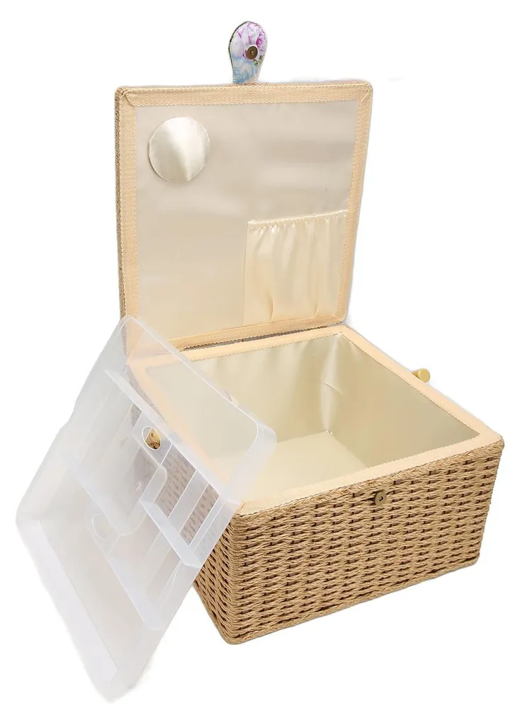 Panier à couture grande capacité avec plateau amovible - Modèle C20