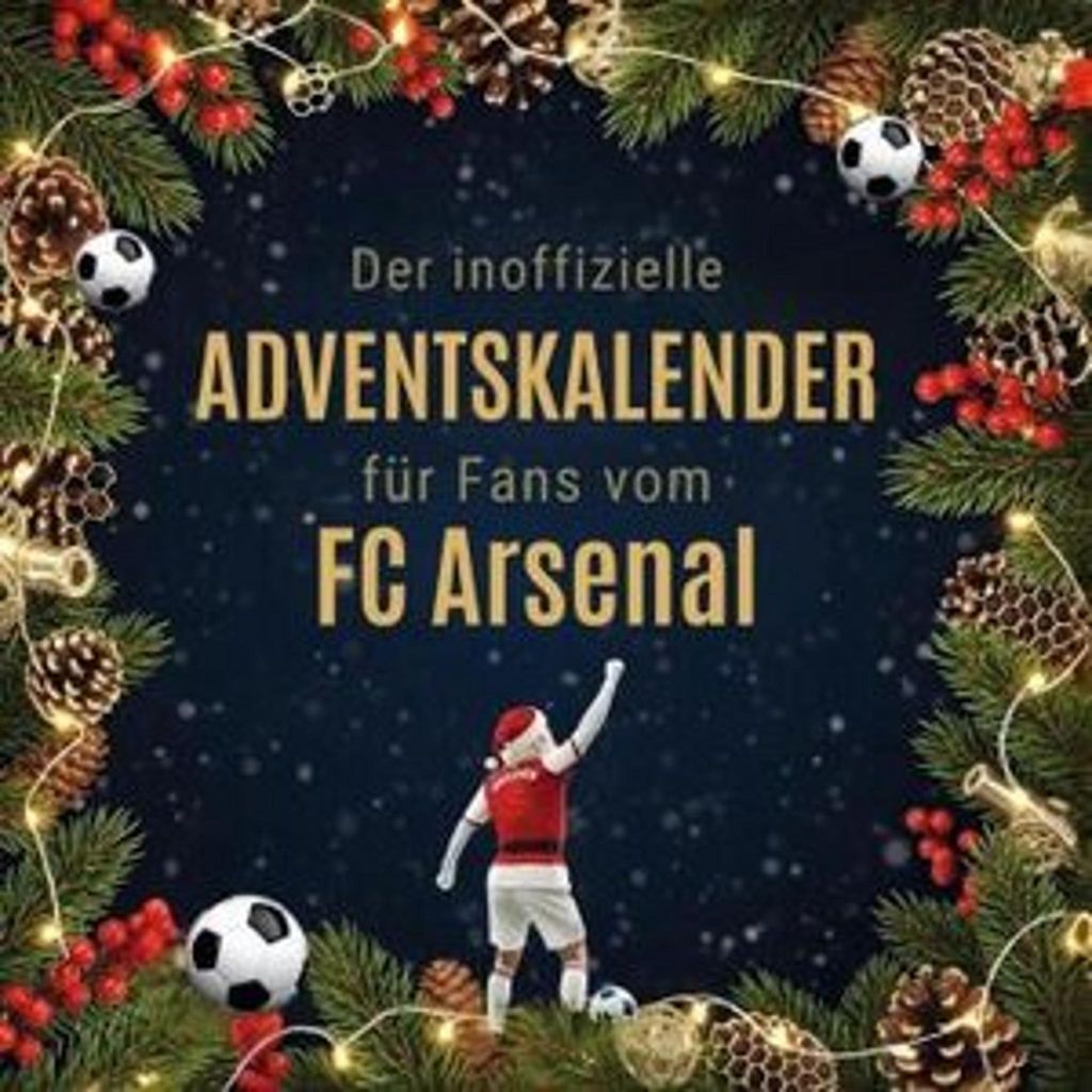 Der inoffizielle Adventskalender für Fans vom FC Arsenal