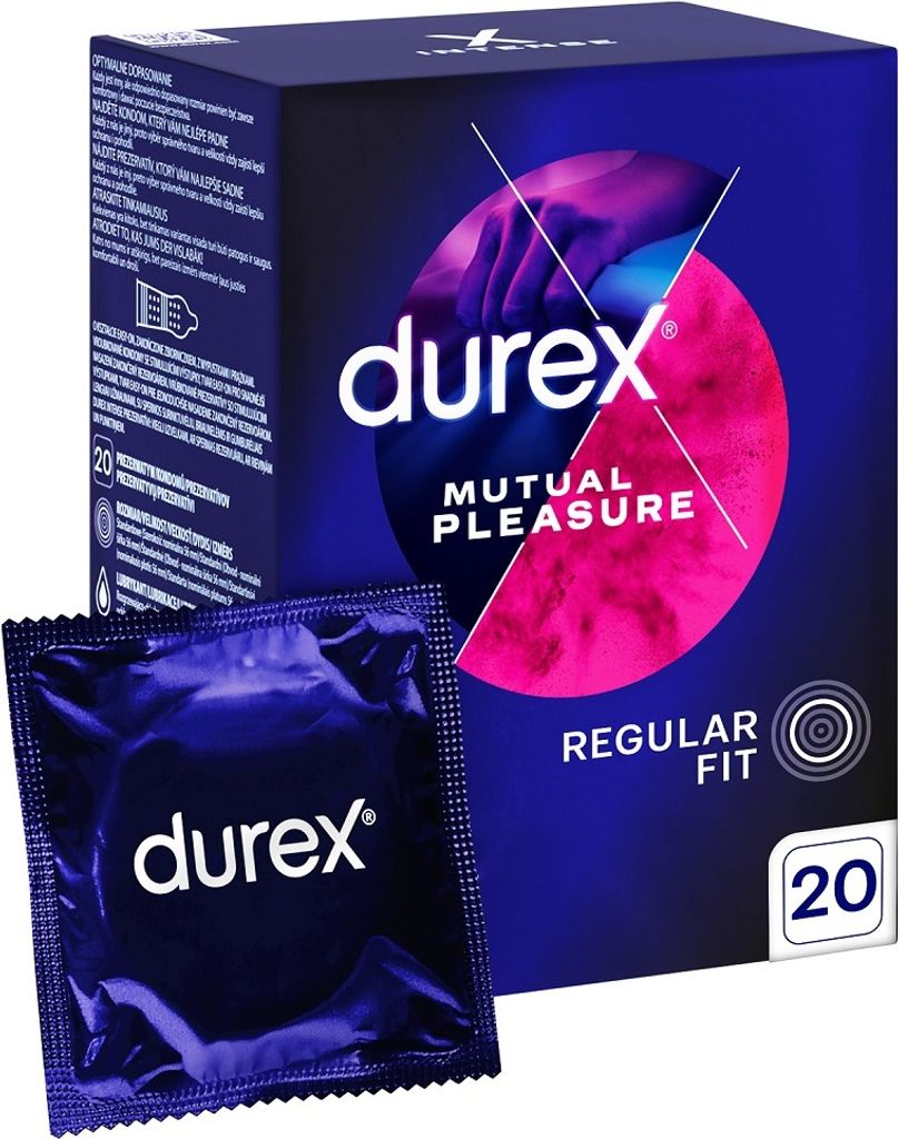 Durex Mutual Pleasure Prezerwatywy z wypustkami opóźniające Produktbild 