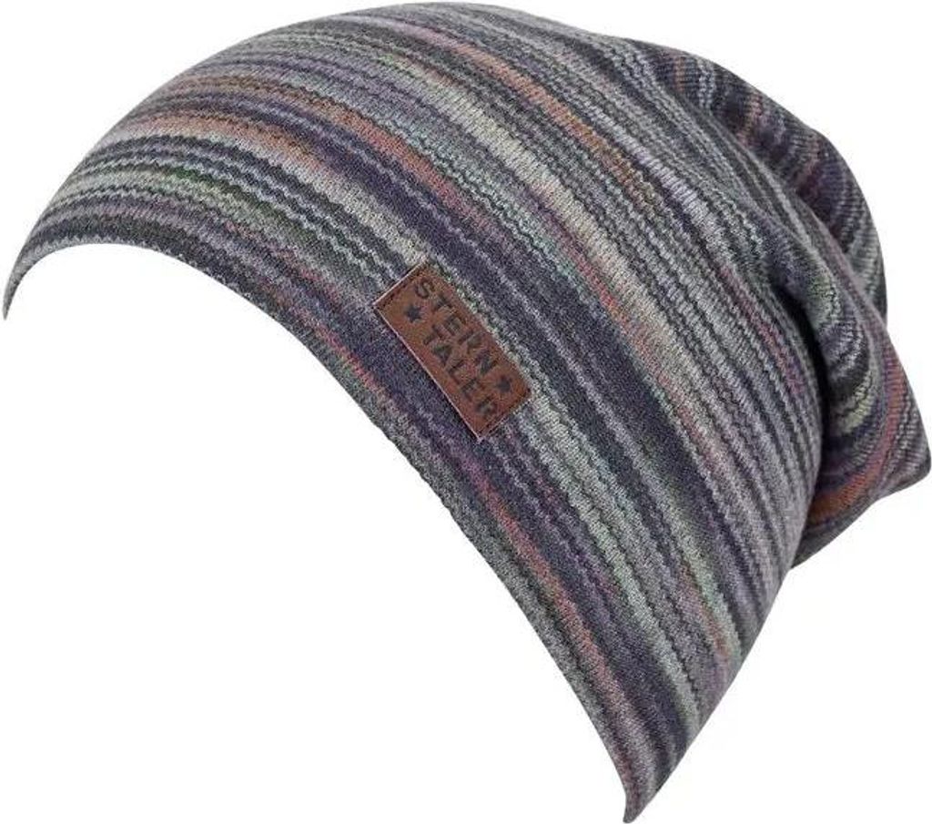 Sterntaler Slouch-Beanie Streifenoptik Gr. 53 lila