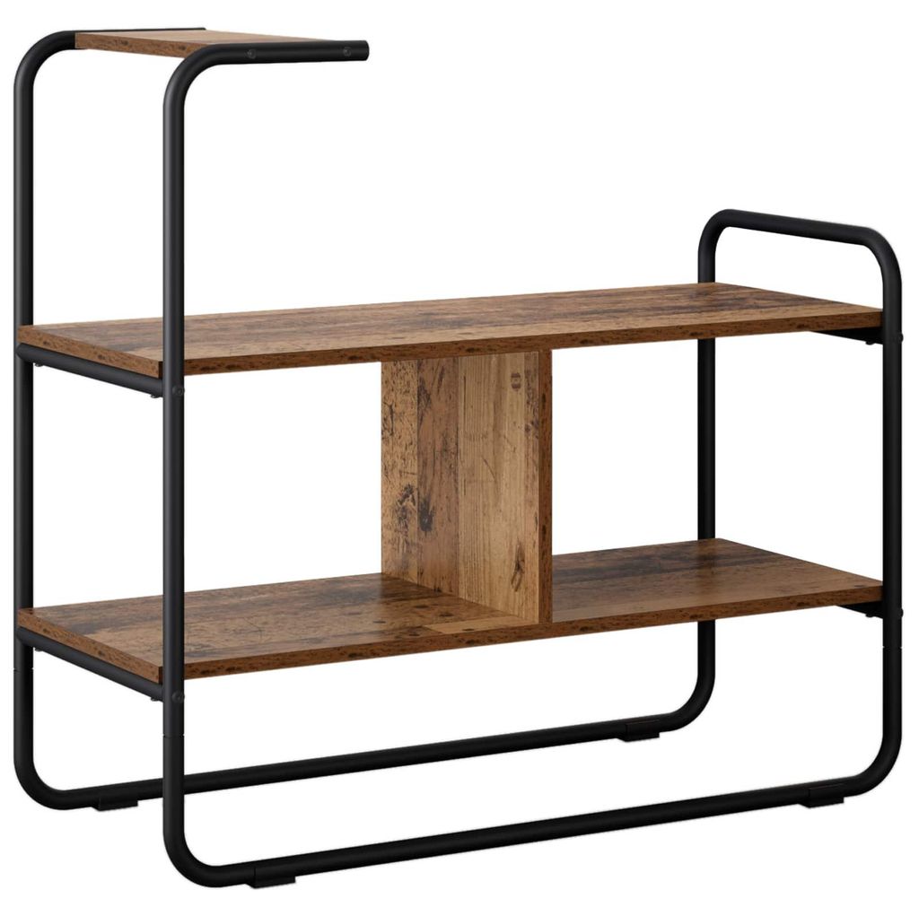 vidaXL Konsolentisch Altholz 80 x 35 x 75 cm Holzwerkstoff